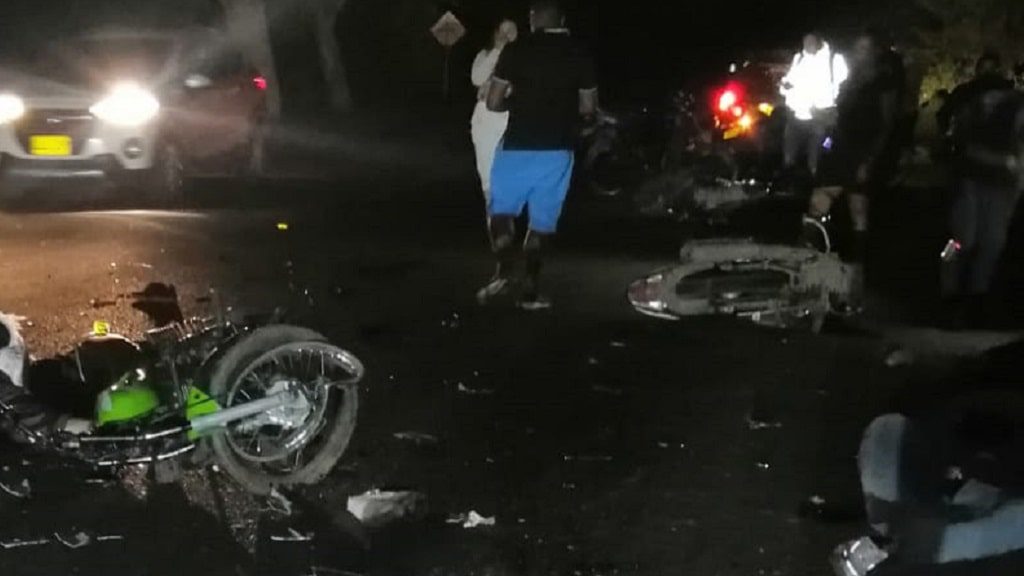 Grave accidente deja una persona muerta y varios heridos en la vía Rozo-Palmaseca