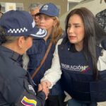 Aída Merlano llegó a Colombia -deportada de Venezuela