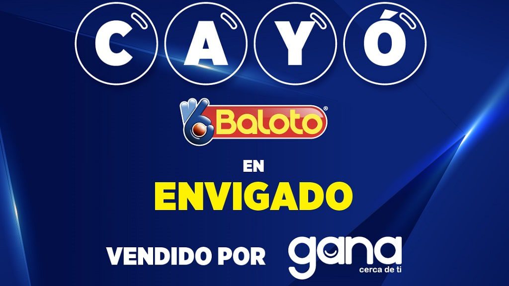 Baloto cae en Envigado y le da al ganador 20 mil millones de pesos