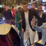 Cristiano Ronaldo sorprende a Madrid con su exclusivo Bugatti Centodieci