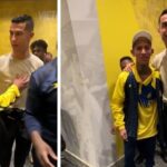 La Liendra cumple su sueño y conoce a Cristiano Ronaldo en persona