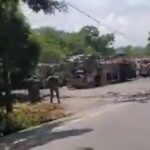 ataque armado: Tarazá- hostigan a tiros a la fuerza pública - domingo 20 de marzo de 2023
