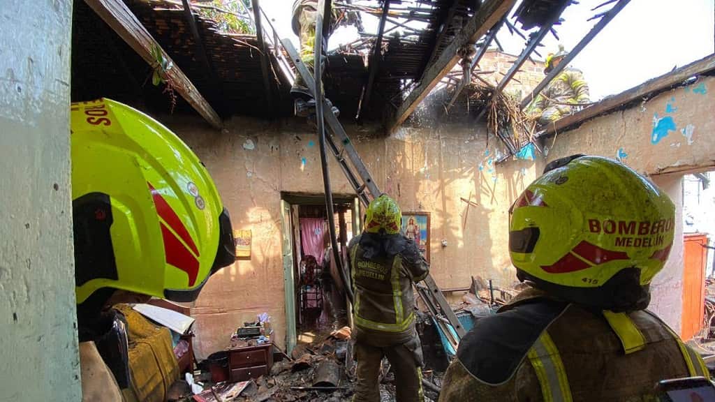 Incendio en Belén Aguas Frías este martes deja una persona lesionada