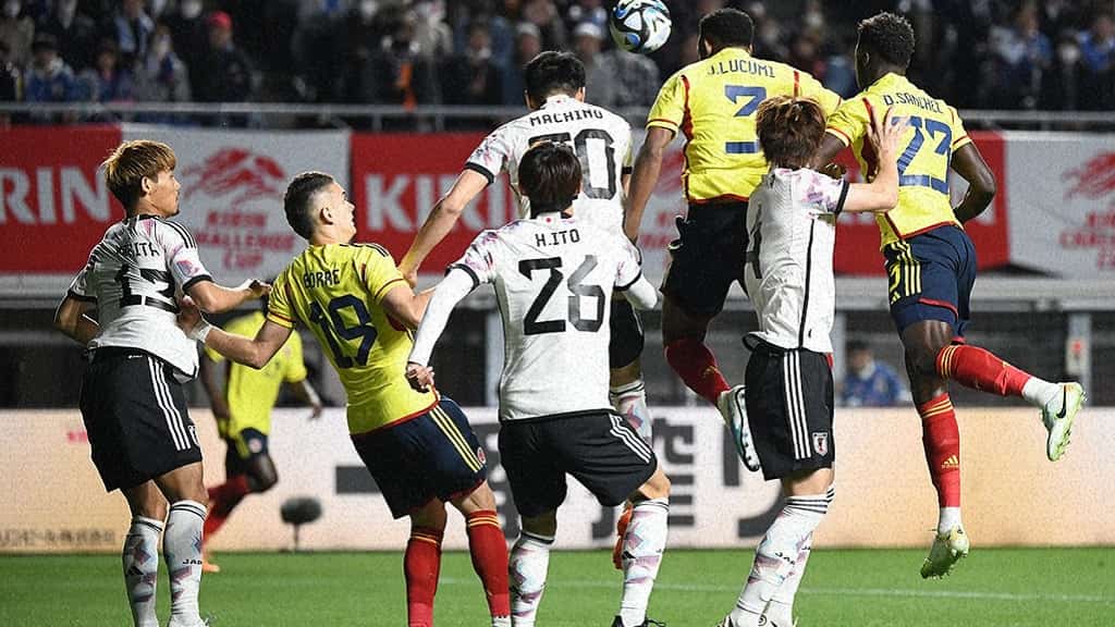 La Selección Colombia remonta y vence a Japón en amistoso