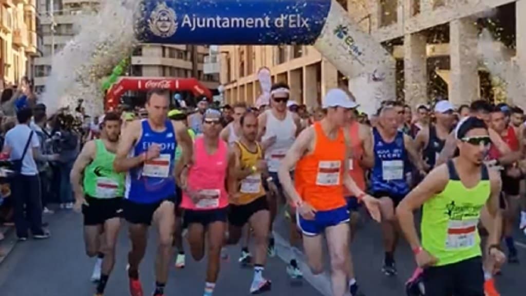 Corredor de la Media Maratón de Elche muere al cruzar la meta