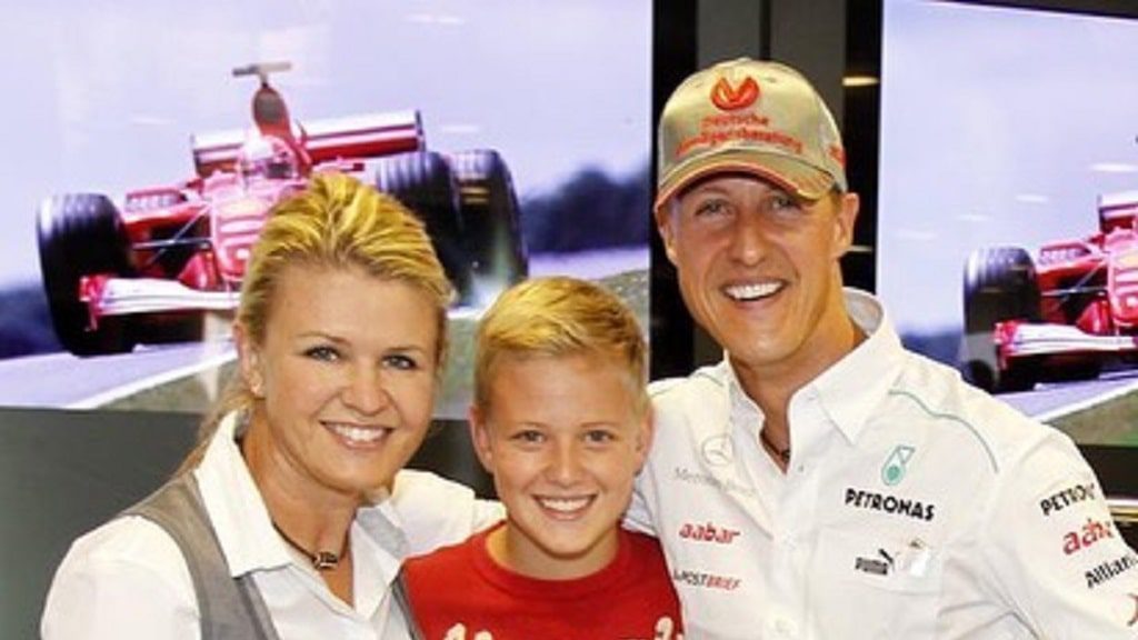 La esposa de Schumacher parece un prisionero después de 10 años de proteger su privacidad