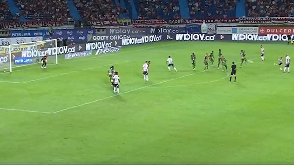 1-2: derrota de Junior ante Envigado- primer gol de Juan Fernando Quintero
