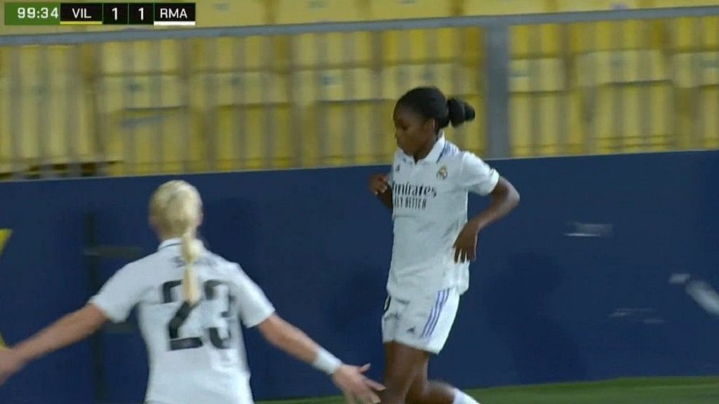 Así fue el primer gol de Linda Caicedo con Real Madrid femenino