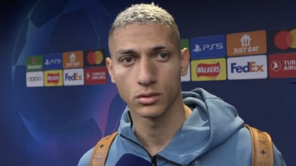 críticas de Richarlison contra Antonio conte, técnico del Tottenham