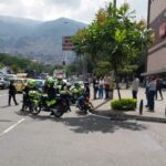 intento de hurto a sede Bancolombia en centro comercial Aventura - Medellín, viernes 3 de marzo de 2023