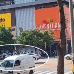 Habría intentado robar en la sucursal Bancolombia del centro comercial Aventura - Medellín