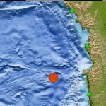 Colombia reporta sismo de 4.3 en el Océano Pacífico