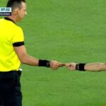 Wilmar Roldán olvida llevar las tarjetas al partido junior vs santa fe