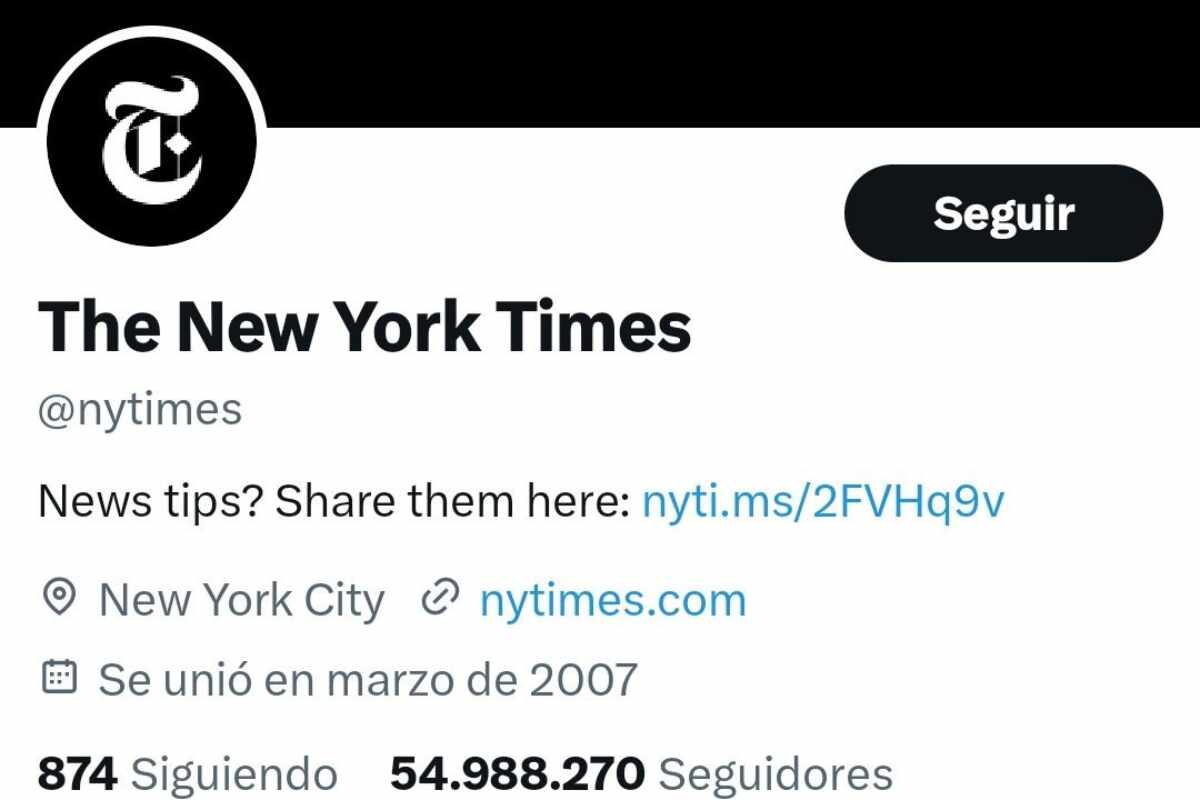 ¿Por qué The New York Times no pagará la tarifa de marca verificada de Twitter