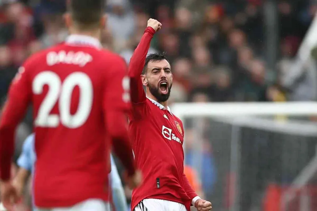 Bruno consolida al Manchester United en la 'Champions'