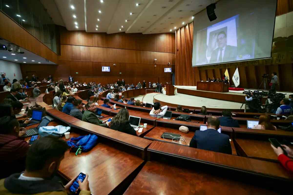 Concluye etapa de pruebas para el juicio de censura al presidente Guillermo Lasso