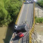 Desplome del puente La Alambrada deja varios heridos y comunidades incomunicadas