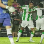 Dorlan Pabón lidera la remontada de Nacional ante Patronato en la Copa Libertadores 2023.