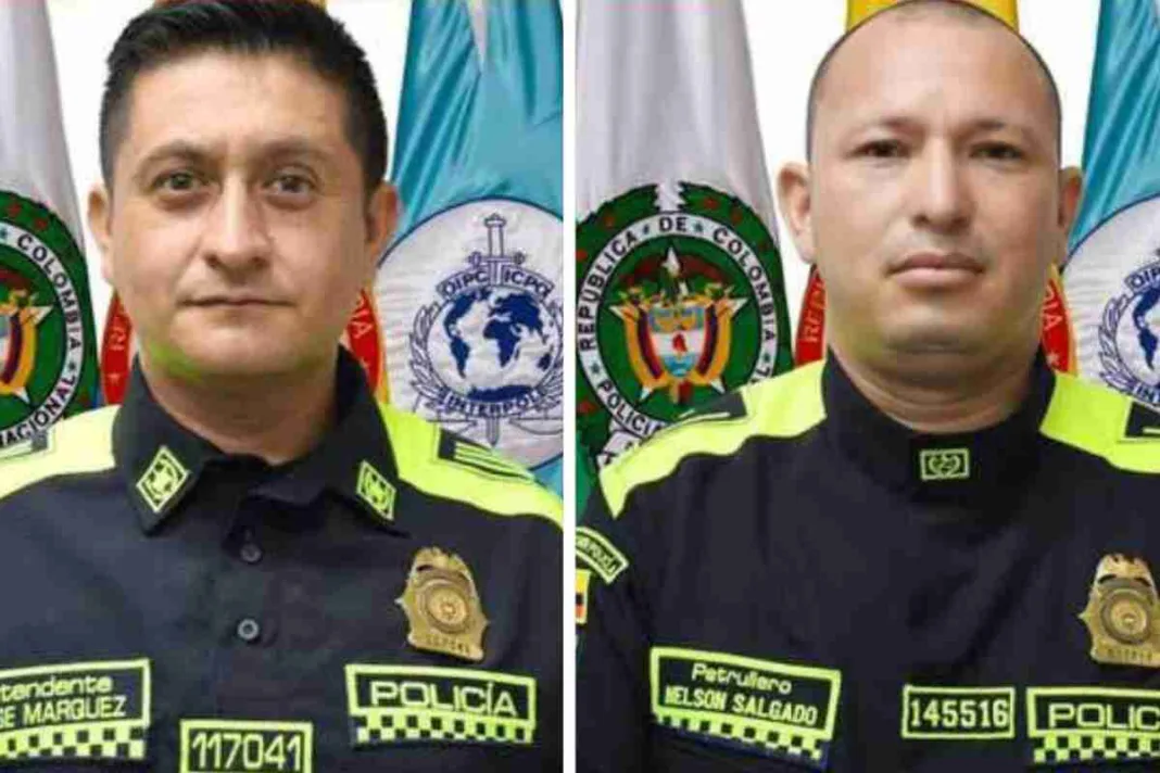 Dos policías muertos tras la caída del puente El Alambrado