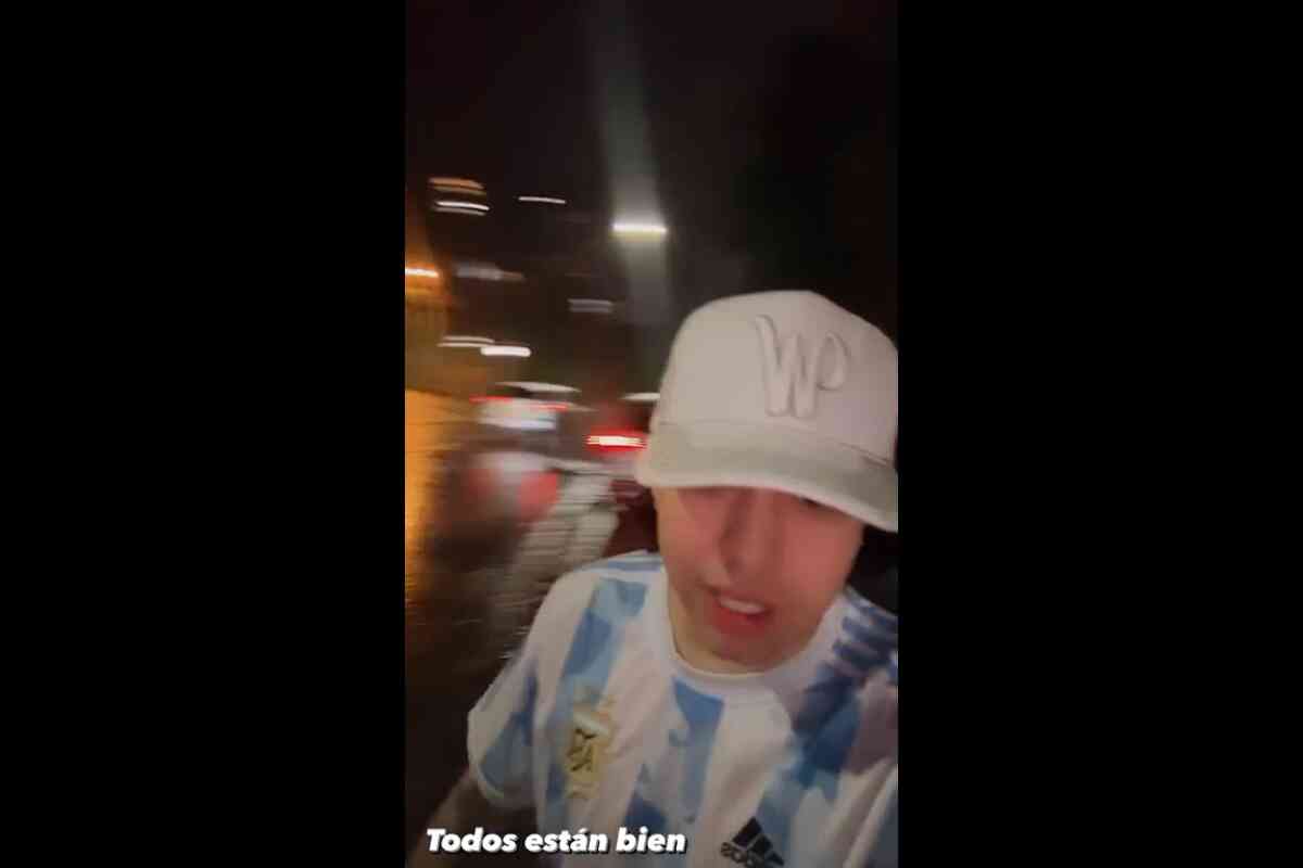El streamer 'Westcol' sufrió un duro golpe al ver su Ford Mustang destrozado en Medellín