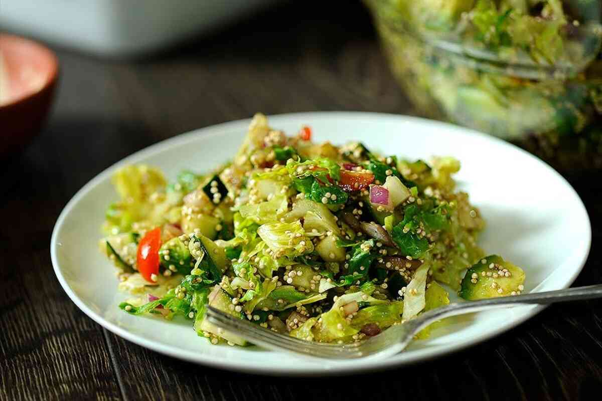 Ensalada de quinoa y aguacate