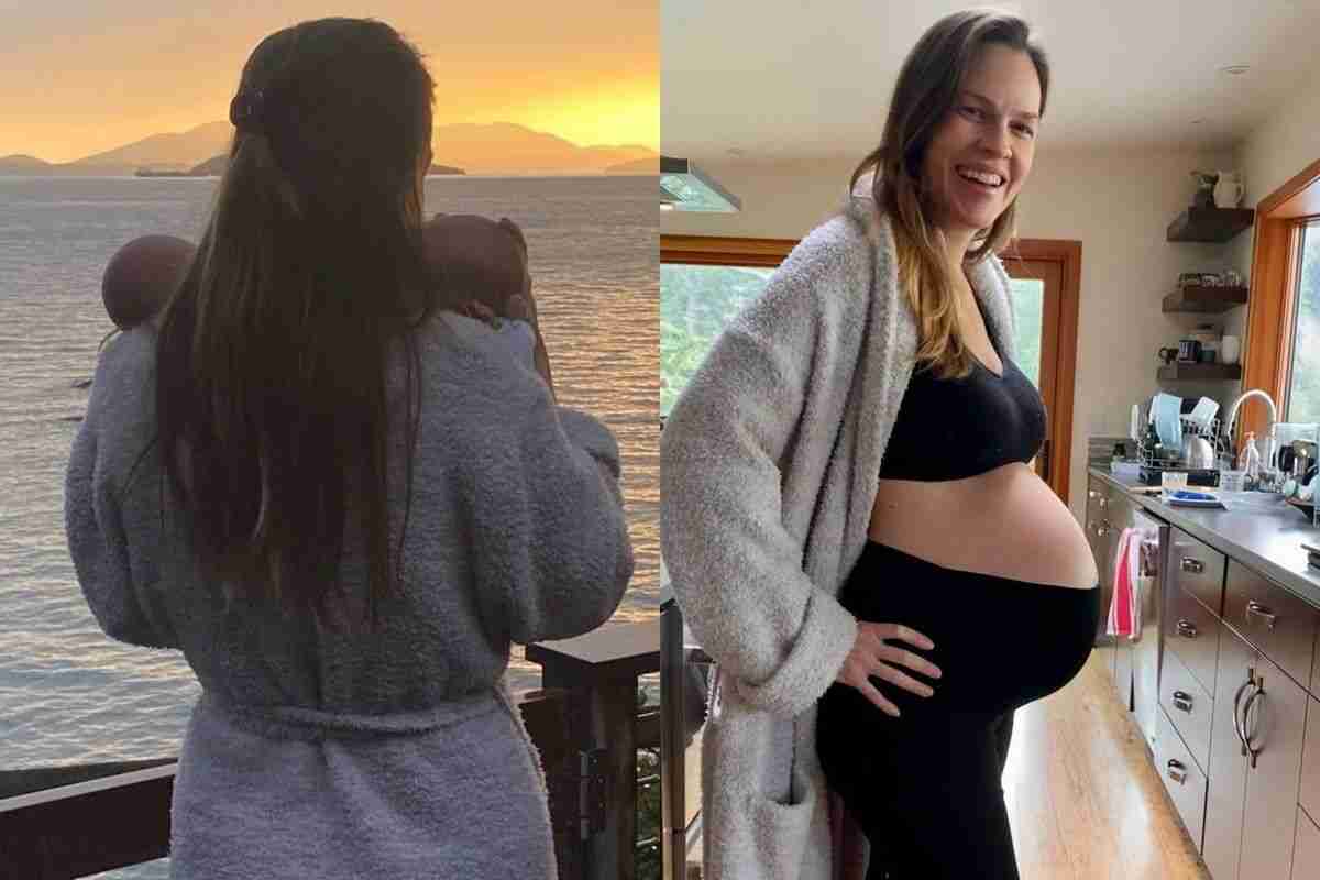 La actriz Hilary Swank comparte la primera foto con sus mellizos