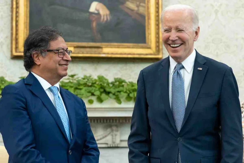 Petro y Biden abogan por una Colombia verde y libre de drogas en histórica cumbre