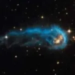 La NASA revela detalles fascinantes sobre una oruga espacial captada por el telescopio Hubble