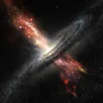 La colisión galáctica podría encender un cuásar en nuestra galaxia