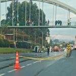 Peatón fallece tras intentar asaltar a conductor en la vía Medellín-Bogotá