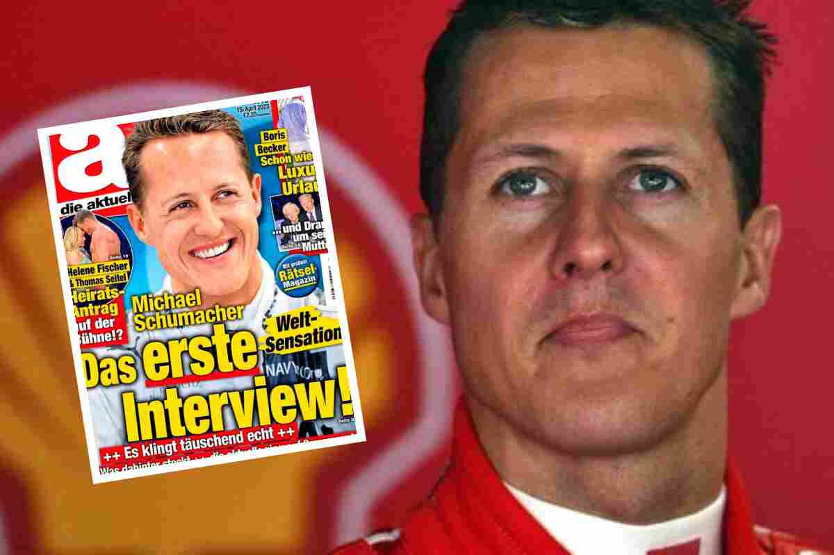 Revista anuncia entrevista exclusiva con Michael Schumacher, pero resulta ser creada por IA