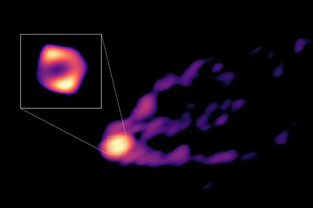 Tras la imagen de un agujero negro, la galaxia M87 da otra vista inédita