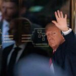 Trump llega a Nueva York en medio de una gran expectación