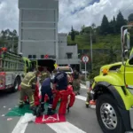 Túnel de Occidente- cierre por accidente lunes 24 de abril