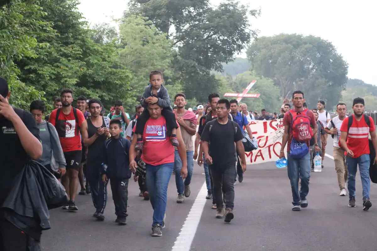 Viacrucis migrante - avanza por el sur de México sin diálogo con el Gobierno