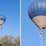 Tragedia en Teotihuacán: Muere pareja en accidente de globo aerostático