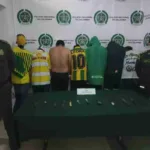 Así capturaron a siete hinchas del Bucaramanga con cuchillos en el estadio
