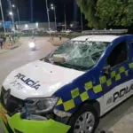 Vándalos queman vehículos y dejan caos en las afueras del estadio Palogrande