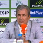 Jorge Luis Pinto, bastante afectado tras la más reciente derrota que sufrió el Cali