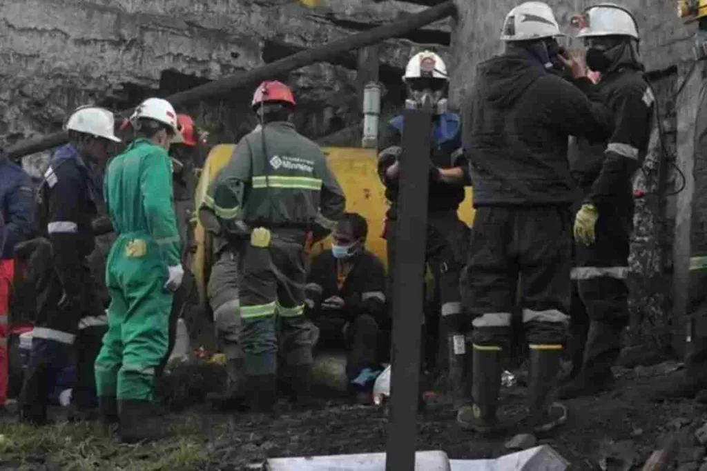 En la tragedia minera de Cucunubá cuatro trabajadores siguen desaparecidos