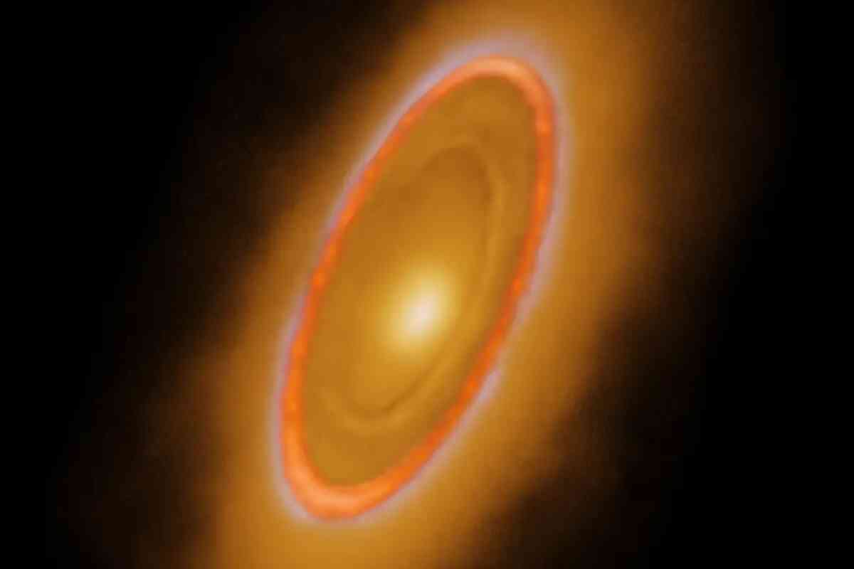 El James Webb revelan un sistema planetario activo en Fomalhaut