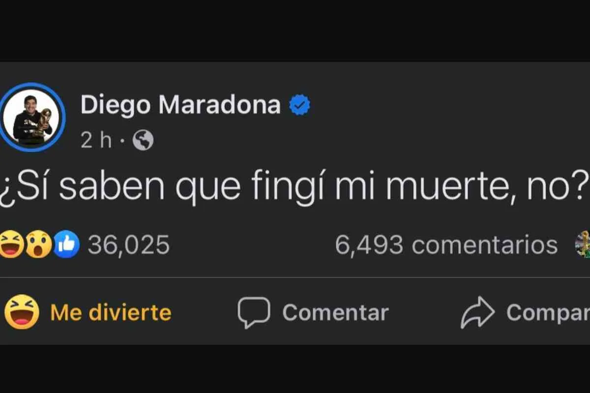 ¿Quién hackeó la cuenta de Facebook de Maradona? Los mensajes que causaron indignación