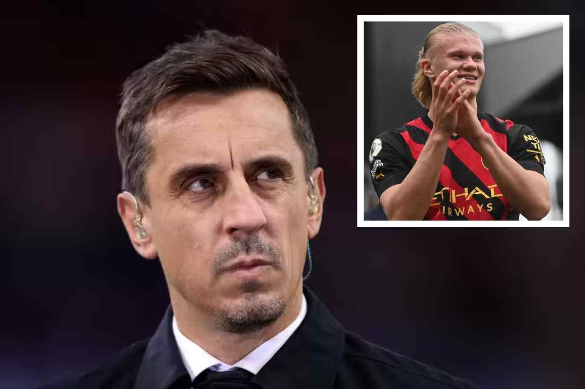 Gary Neville cree que Haaland es una mezcla perfecta de los mejores jugadores de la historia