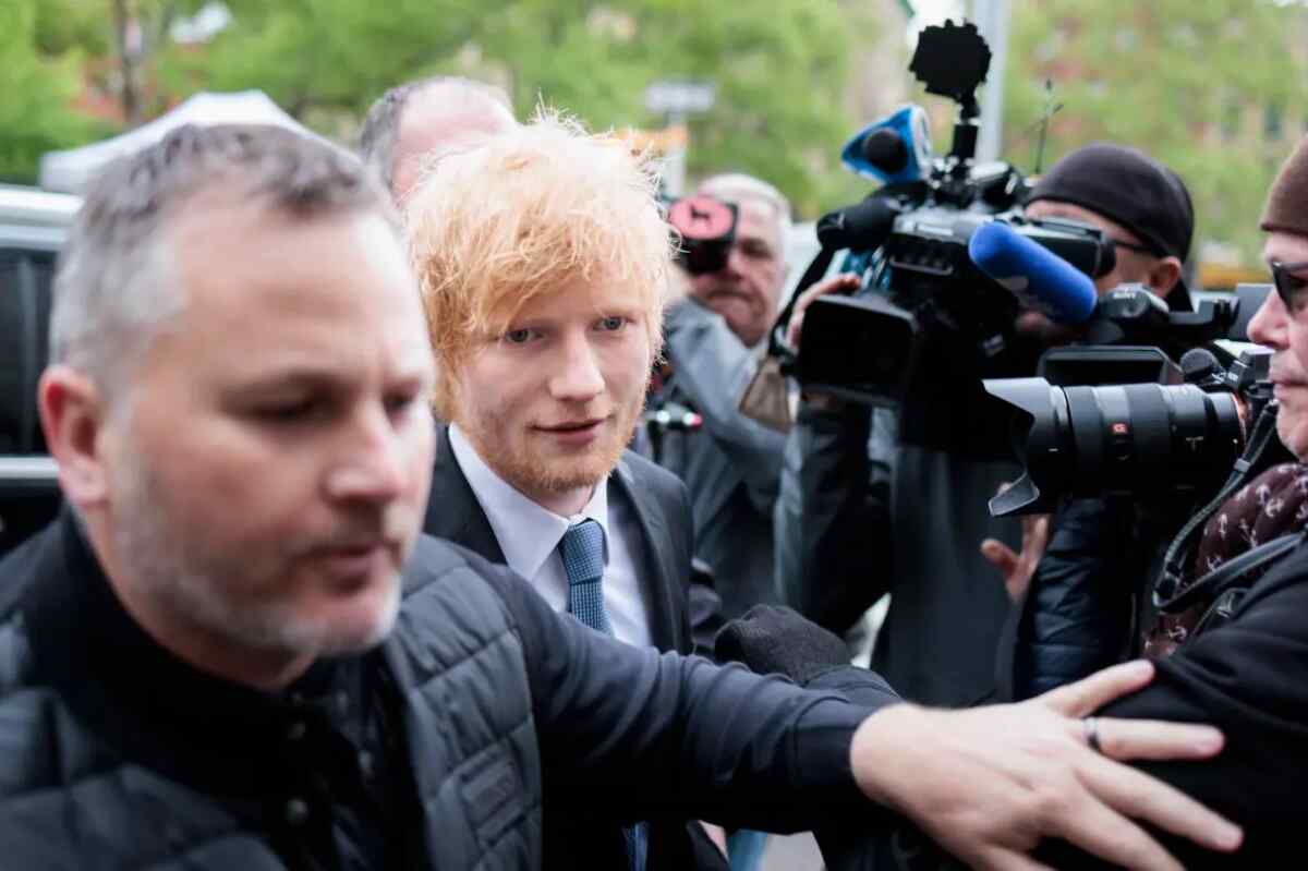 Ed Sheeran absuelto de acusación de plagio en Nueva York