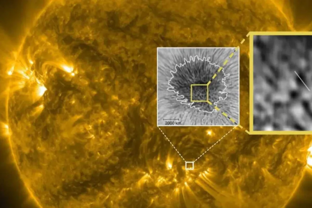 Descubrimiento de ondas magnéticas en manchas solares revela el enigma del calentamiento coronal