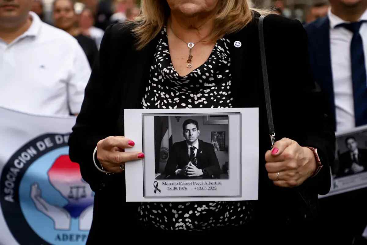 Paraguayos recuerdan al fiscal Marcelo Pecci y piden justicia por su asesinato