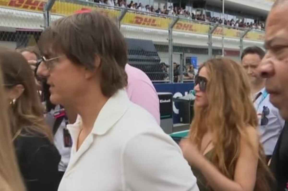 ¿Romance a la vista? Shakira y Tom Cruise comparten palco en el Gran Premio de Miami