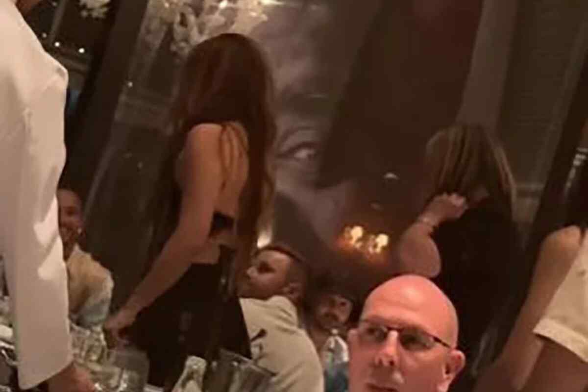 El video viral del encuentro entre Shakira y Lewis Hamilton