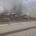Tormenta de polvo causa choque múltiple en Illinois: seis muertos y más de 30 heridos