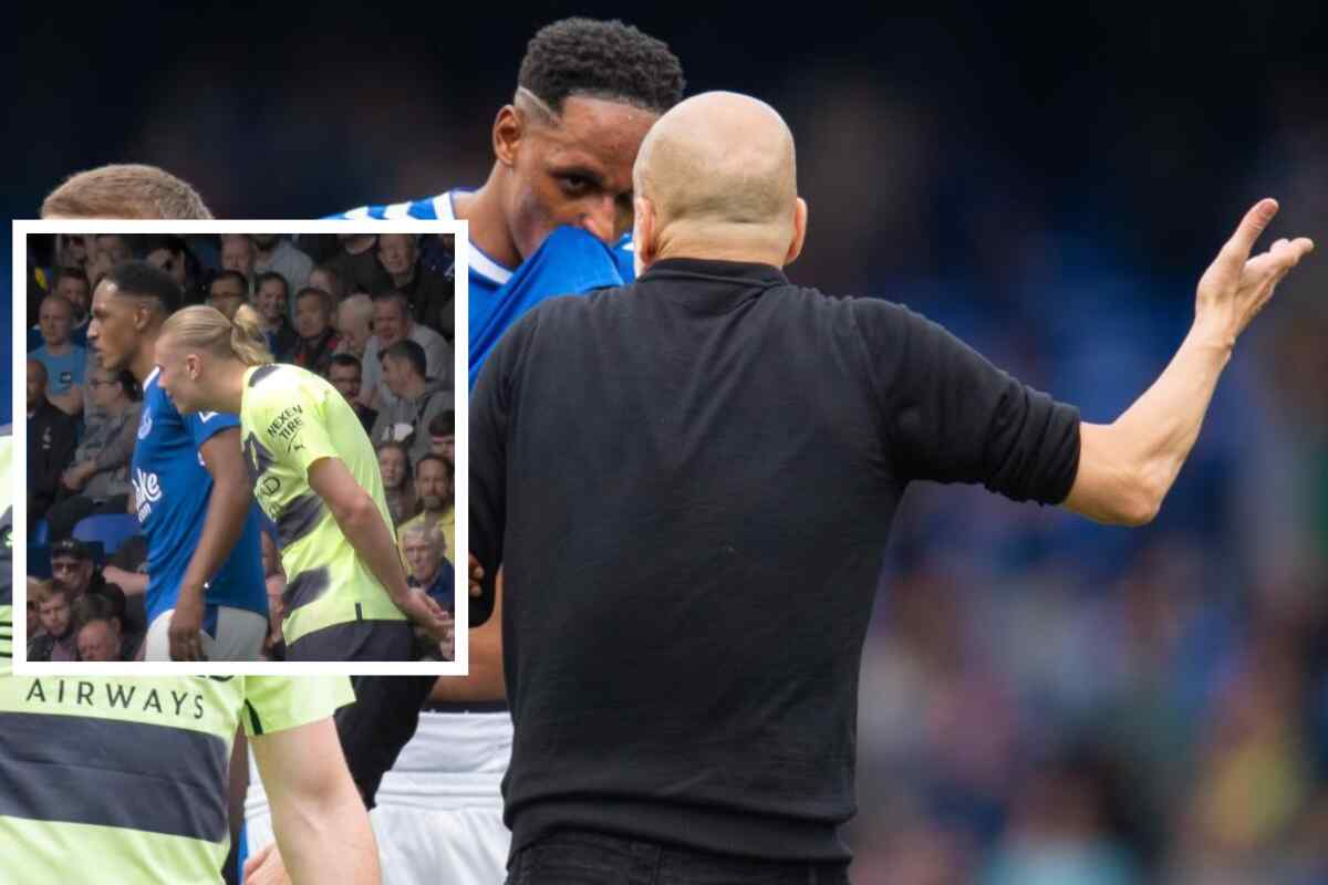 "Guardiola critica la actitud defensiva de Yerry Mina: 'Es innecesario'"